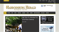 Desktop Screenshot of harrodsburgherald.com