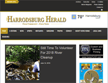 Tablet Screenshot of harrodsburgherald.com